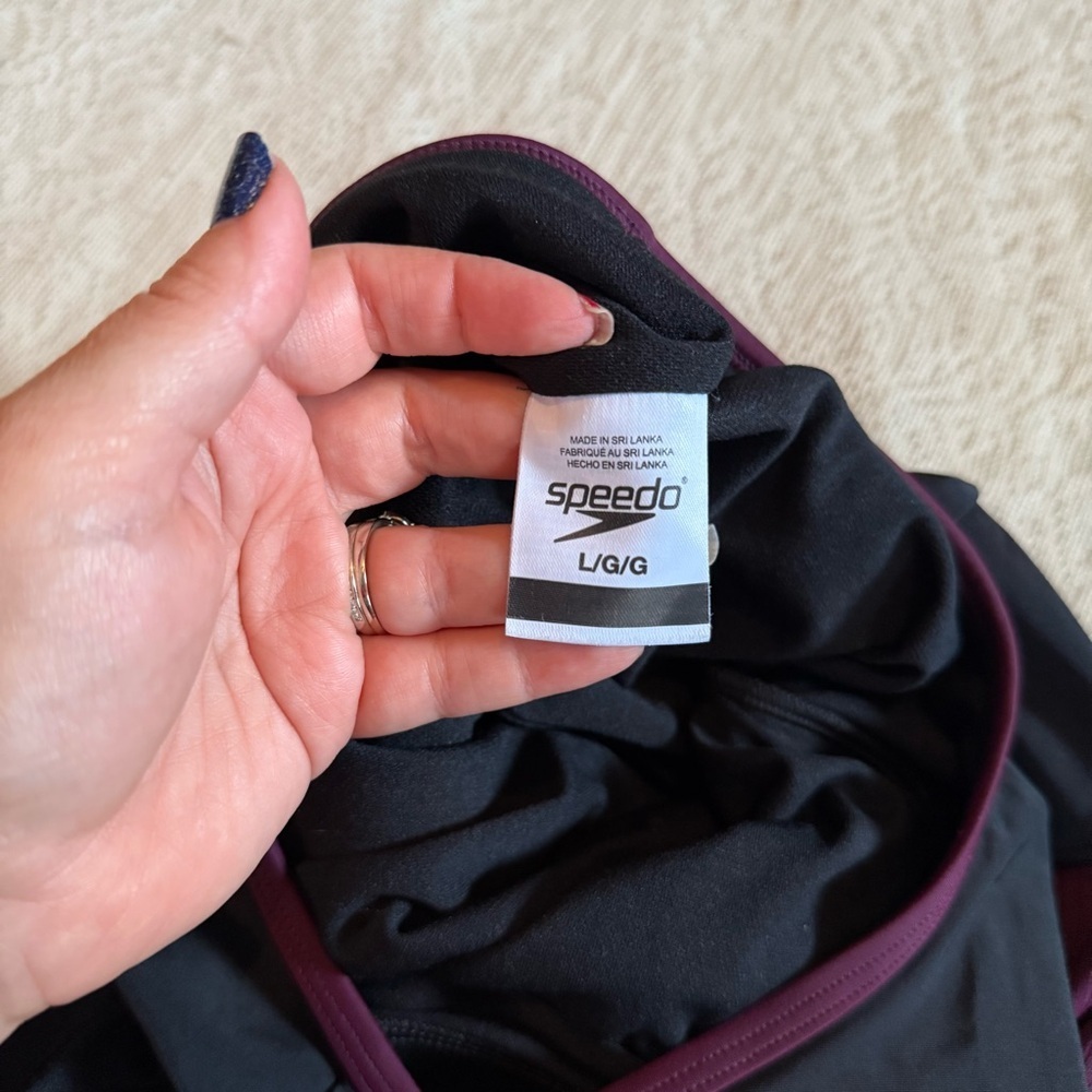 Speedo racerback one piece swimsuit - Picture 7 of 12